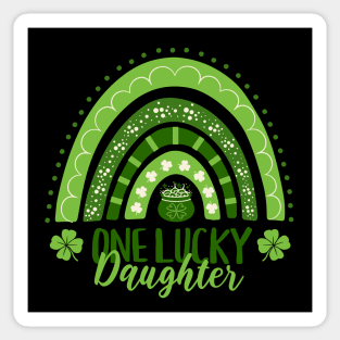 One Lucky Daughter Sticker